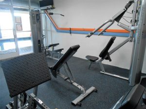 Fitness room and equipment