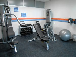Fitness room equipment
