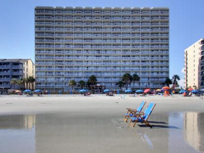 Water's Edge Resort from Garden City Beach