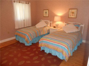 Children or guest bedroom in a suite